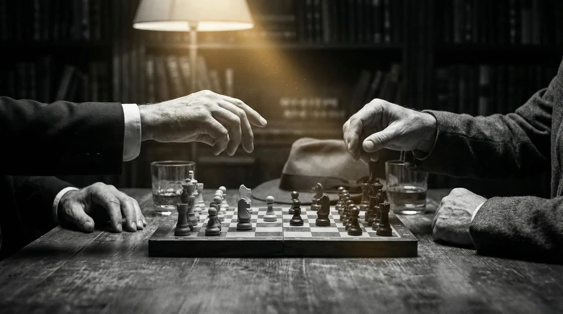 小蓝视频 艺术探索系列 - 非线性叙事，棋盘上的对弈象征命运的交错